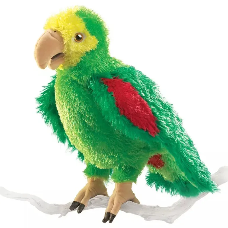 Folkmanis Puppets Amazon Parrot