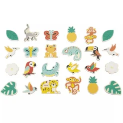 Janod 24 piece Tropical Magnets set