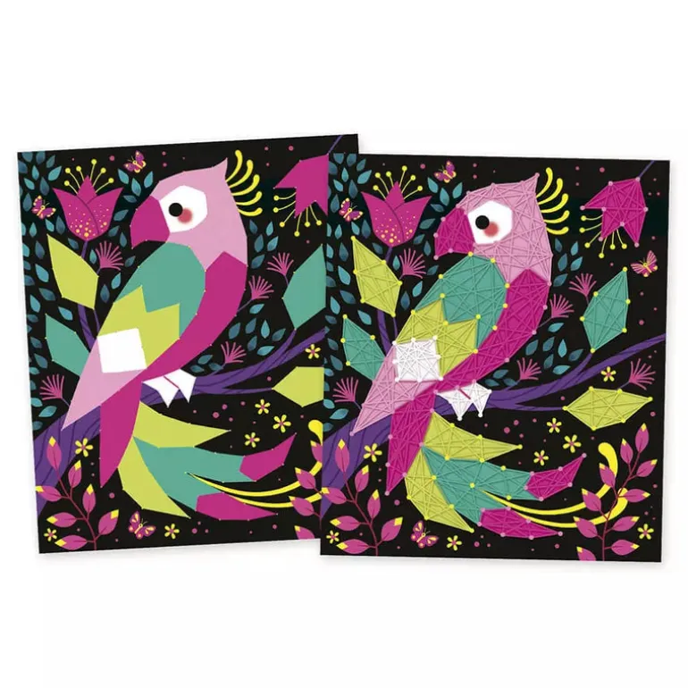 Janod 2 String Art Jungle Animal to Make
