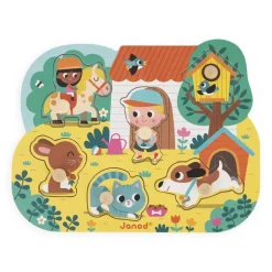 Janod Country Puzzle Peg Puzzle