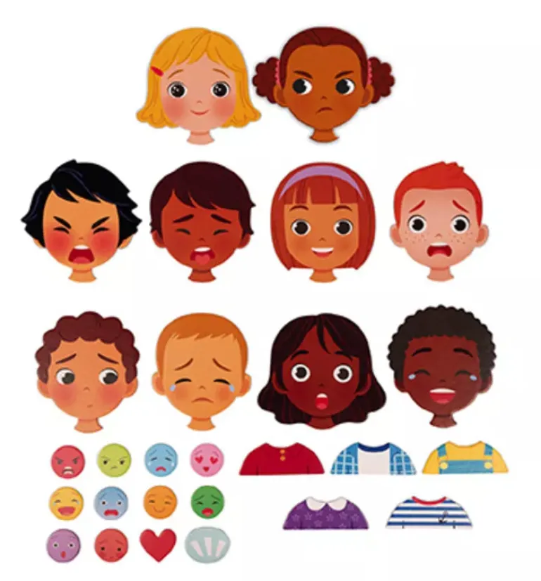 Janod Emotions Magnetic Game