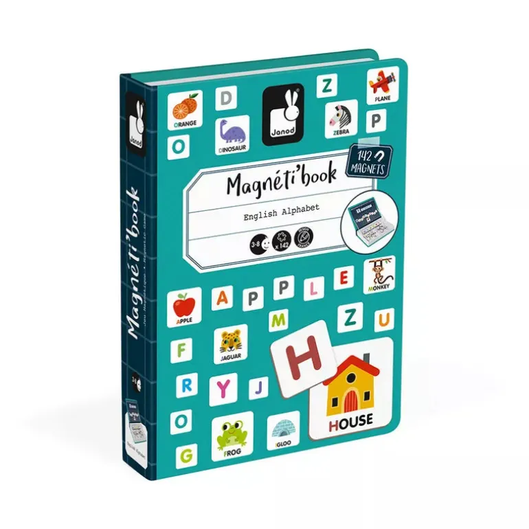 Janod English Alphabet Magneti’Book