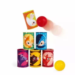 Janod Forest Tumbling Cans