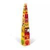 Janod Four Seasons Square Stacking Pyramid