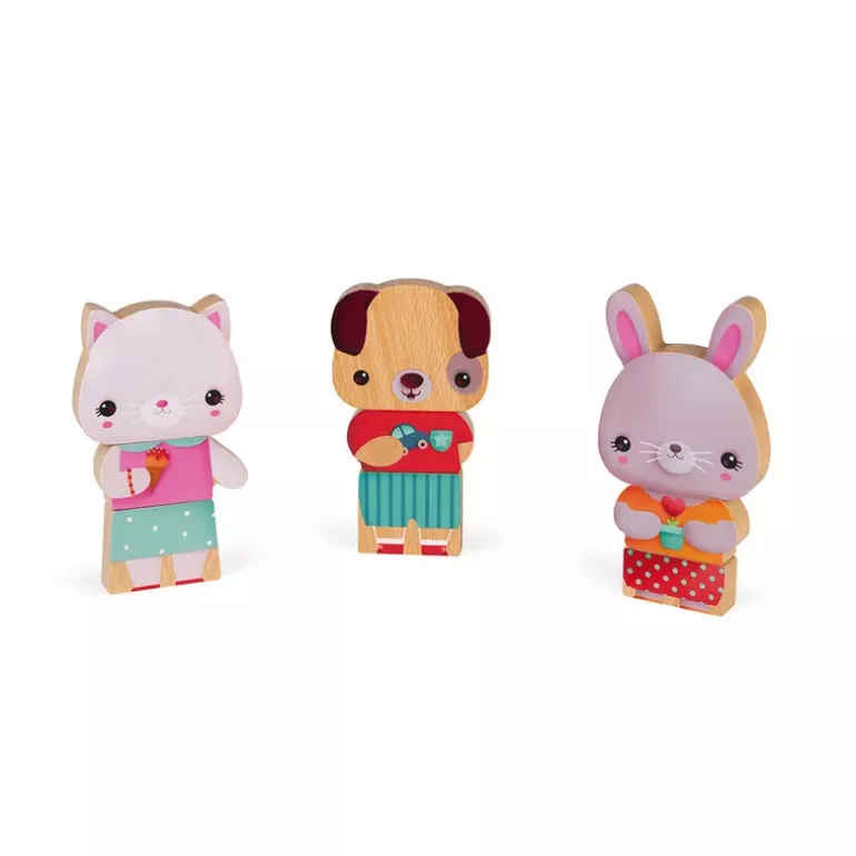 Janod Funny Magnets - Pets