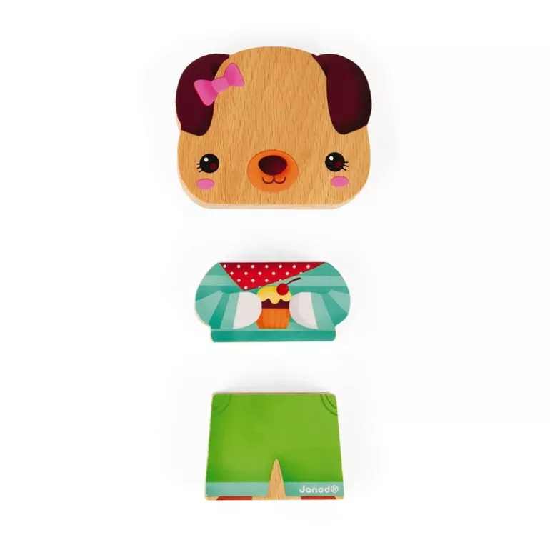 Janod Funny Magnets - Pets
