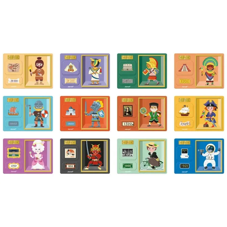 Janod History Magneti'book
