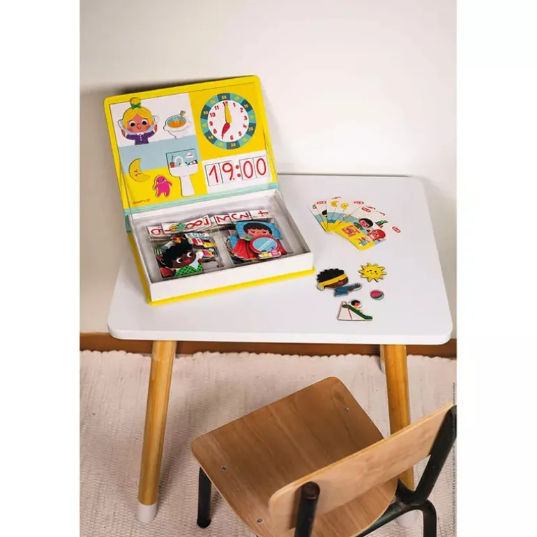 Janod Learn to Tell the Time Magneti’Book
