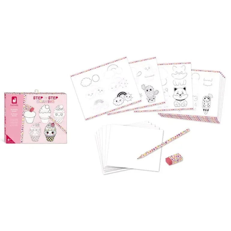 Janod Step By Step Drawing 20 Models Kawaii