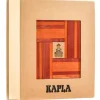 KAPLA® 40 Coloured Planks (Orange & Red) and Book