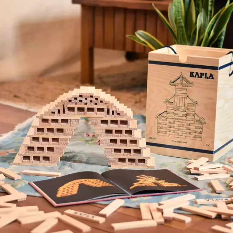 KAPLA® Construction 280 Planks in Wooden Box