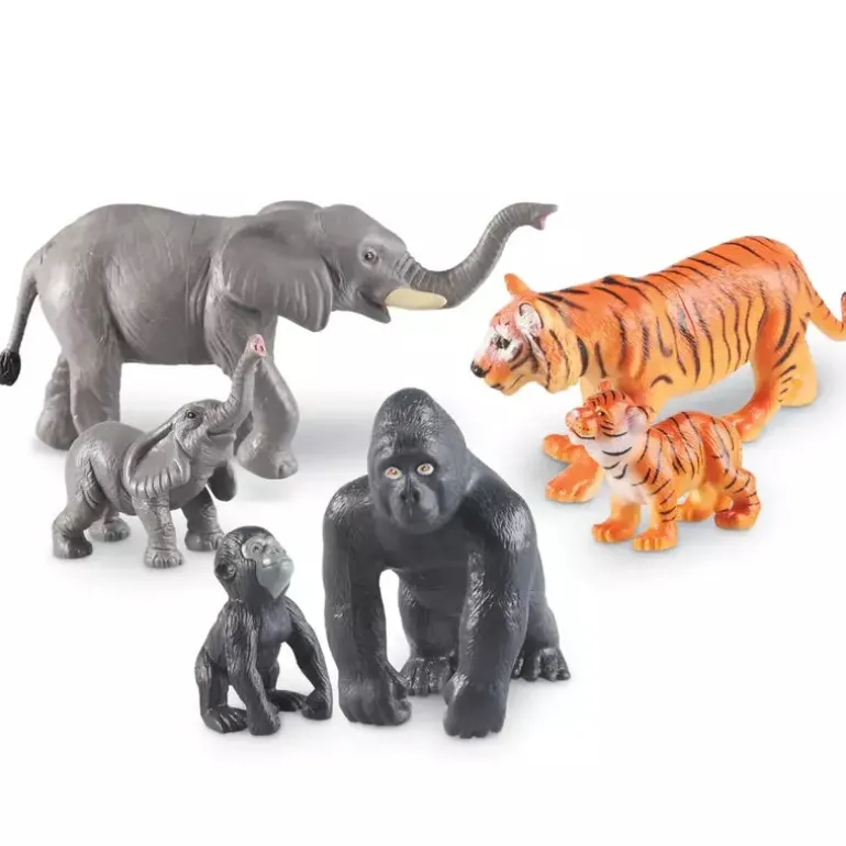 Learning Resources Jumbo Jungle Animals - Mommas And Babies