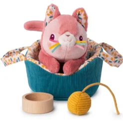 Lilliputiens I'm Exploring Jeanne Cat With Basket
