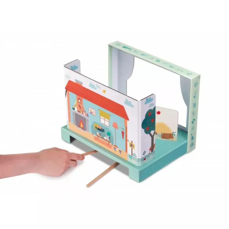 Lilliputiens Wolf and 3 Little Pigs Magnetic Theatre
