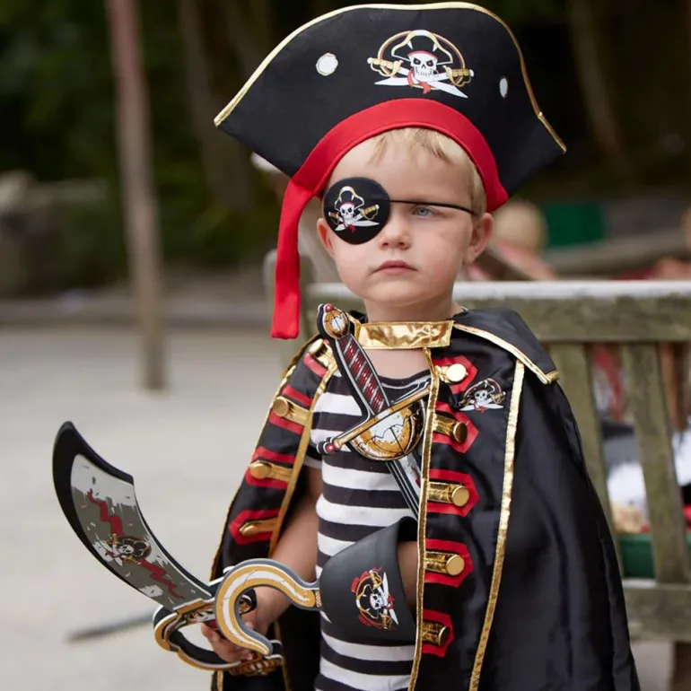 Liontouch Pirate Cape Captain Cross