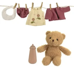 Morrissette Bear With Clothes In A Case