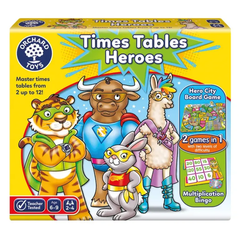 Orchard Toys Times Tables Heroes