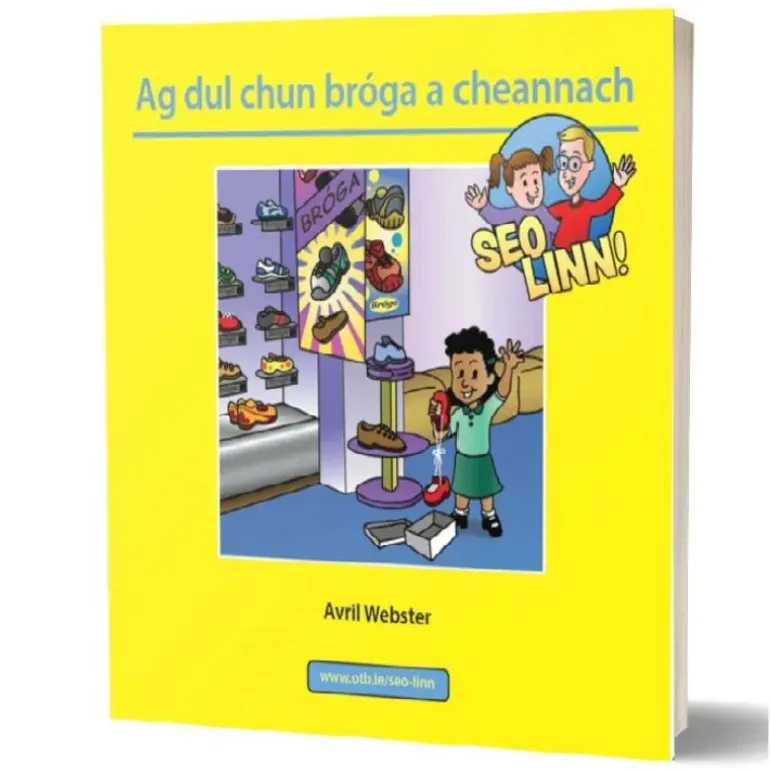 Seo linn! – Scéalta Sóisialta Ag dul chun bróga a cheannach
