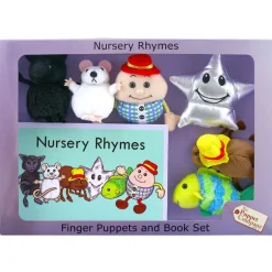 The Puppet Company Finger Puppet Story Set Nursery Rhymes