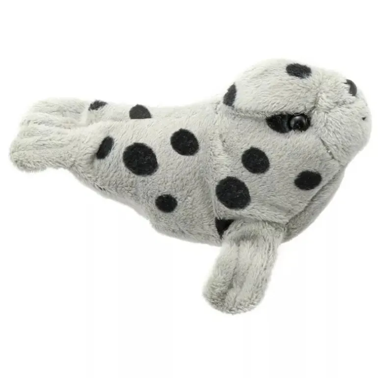 The Puppet Company Finger Puppet Seal Grey