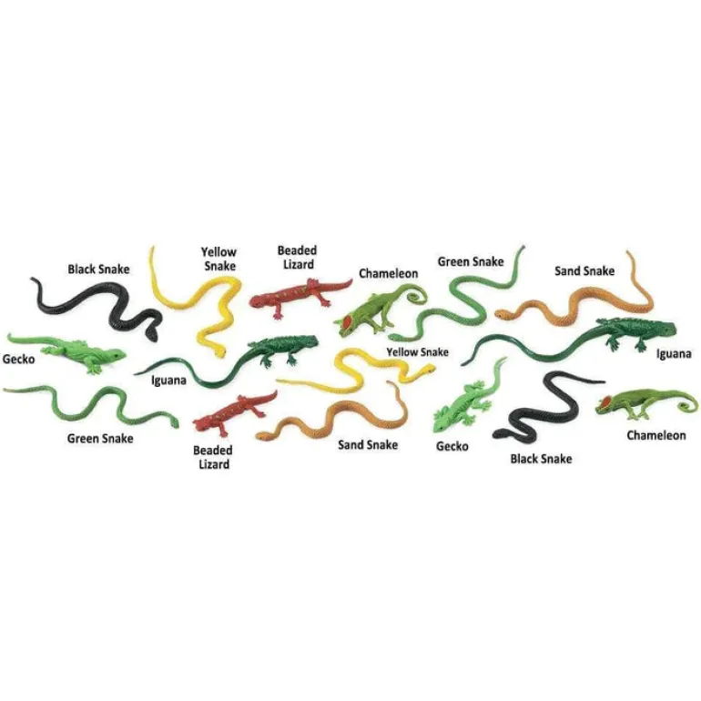 TOOBS® Figurines Reptiles Bulk Pack