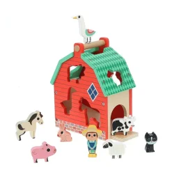 Vilac My Nice Farm Shape Sorter