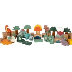 Wooden Building Blocks Dino